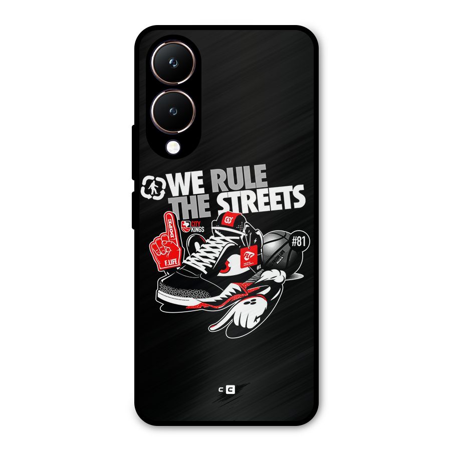 Rule The Streets Metal Back Case for Vivo Y28