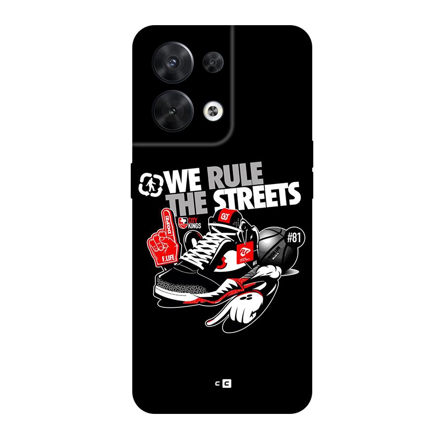 Rule The Streets Original Polycarbonate Back Case for Oppo Reno8 5G