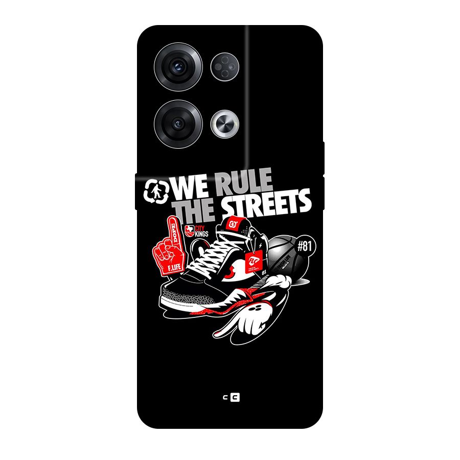 Rule The Streets Original Polycarbonate Back Case for Oppo Reno8 Pro 5G