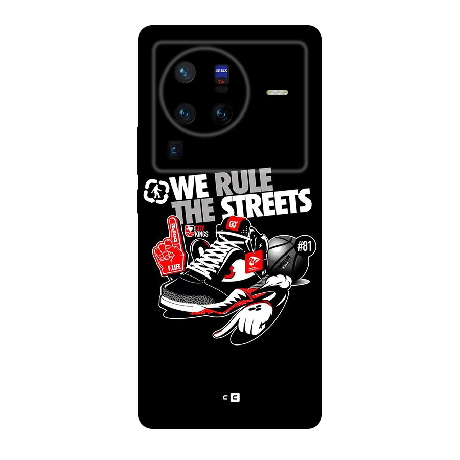 Rule The Streets Original Polycarbonate Back Case for Vivo X80