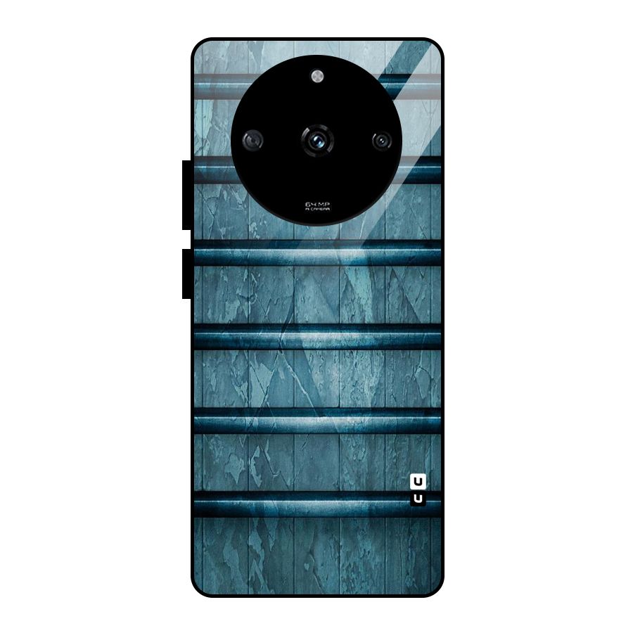 Rustic Blue Shelf Glass Back Case for Realme Narzo 60 5G