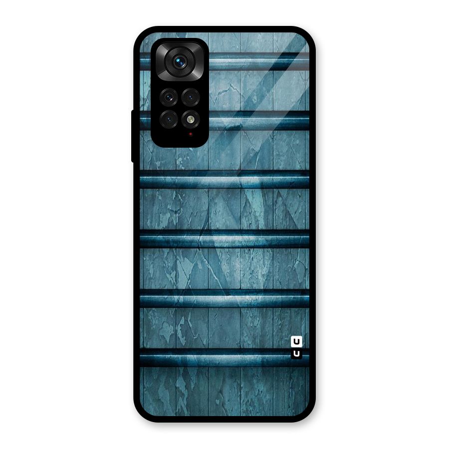 Rustic Blue Shelf Glass Back Case for Redmi Note 11S