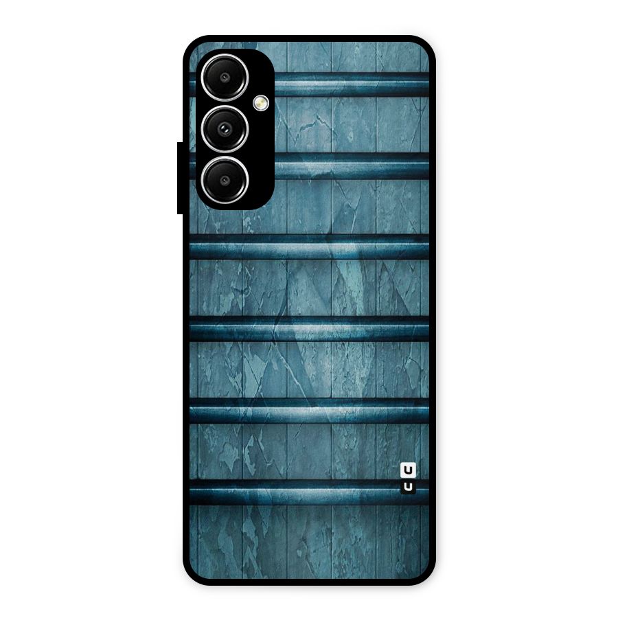 Rustic Blue Shelf Metal Back Case for Galaxy A05s