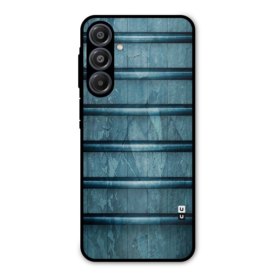 Rustic Blue Shelf Metal Back Case for Galaxy A16 5G