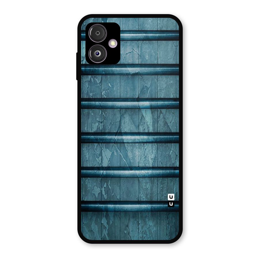 Rustic Blue Shelf Metal Back Case for Galaxy F14