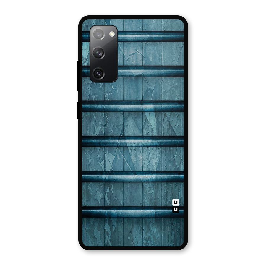 Rustic Blue Shelf Metal Back Case for Galaxy S20 FE 5G
