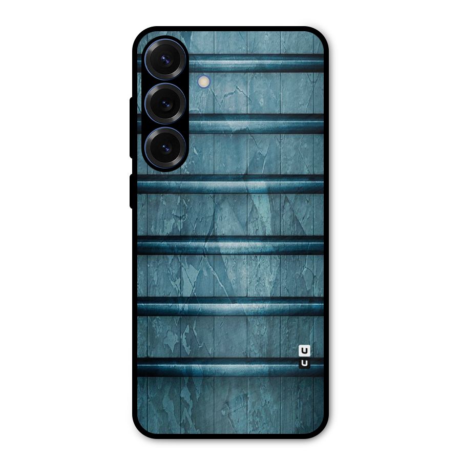 Rustic Blue Shelf Metal Back Case for Galaxy S25 Plus