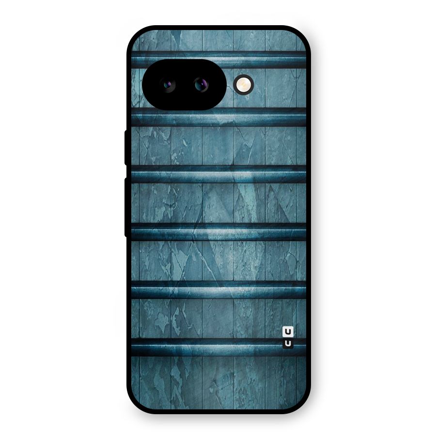 Rustic Blue Shelf Metal Back Case for Google Pixel 9a