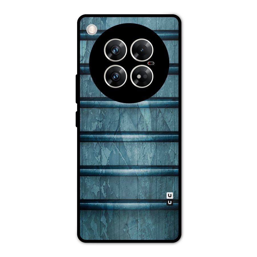 Rustic Blue Shelf Metal Back Case for Infinix Zero 40 5G