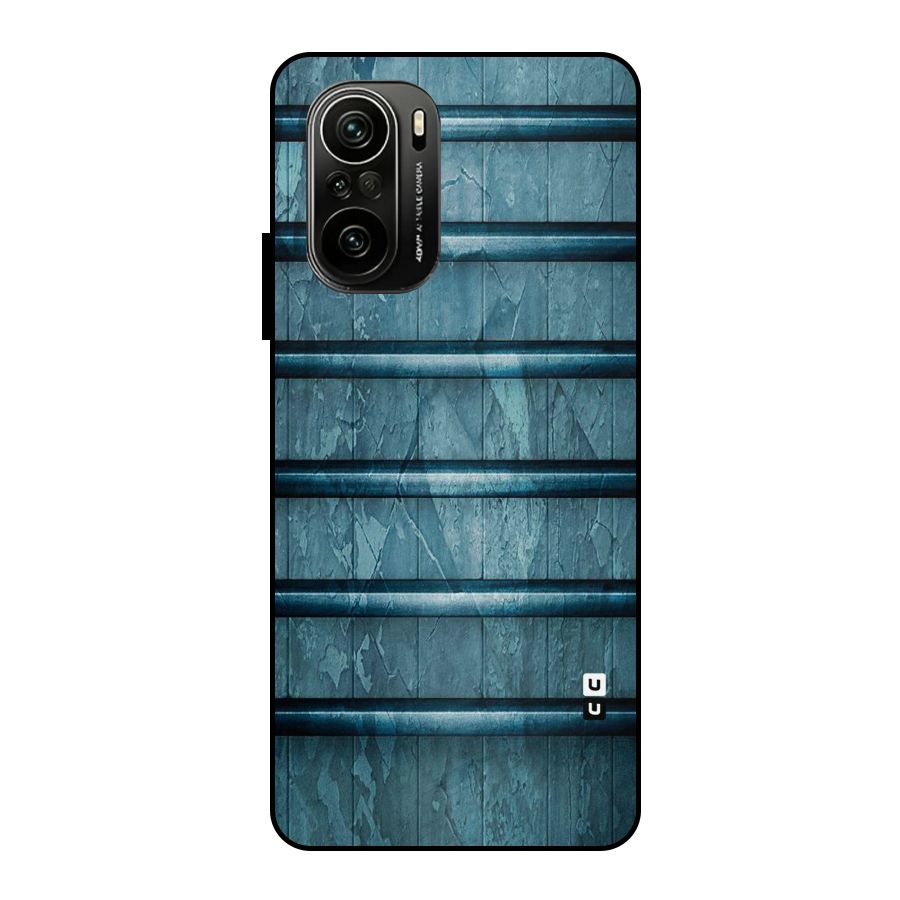 Rustic Blue Shelf Metal Back Case for Mi 11x