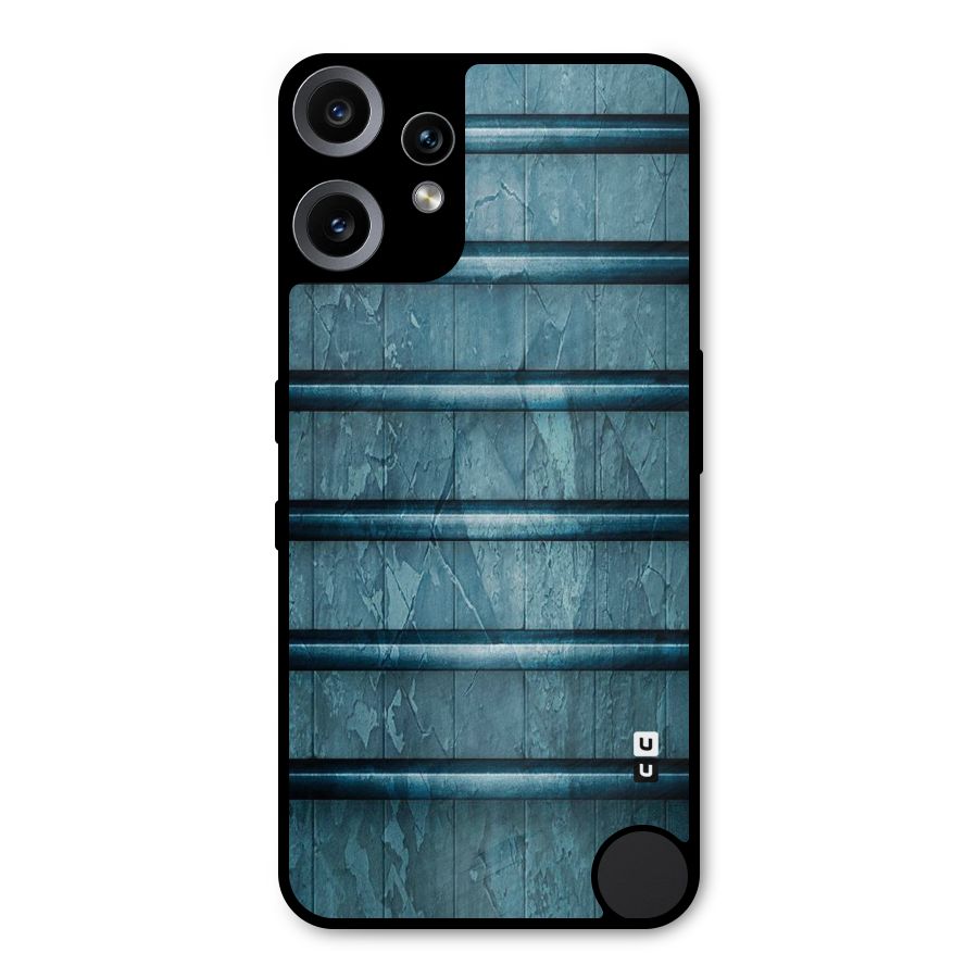 Rustic Blue Shelf Metal Back Case for Nothing CMF Phone 2 Pro