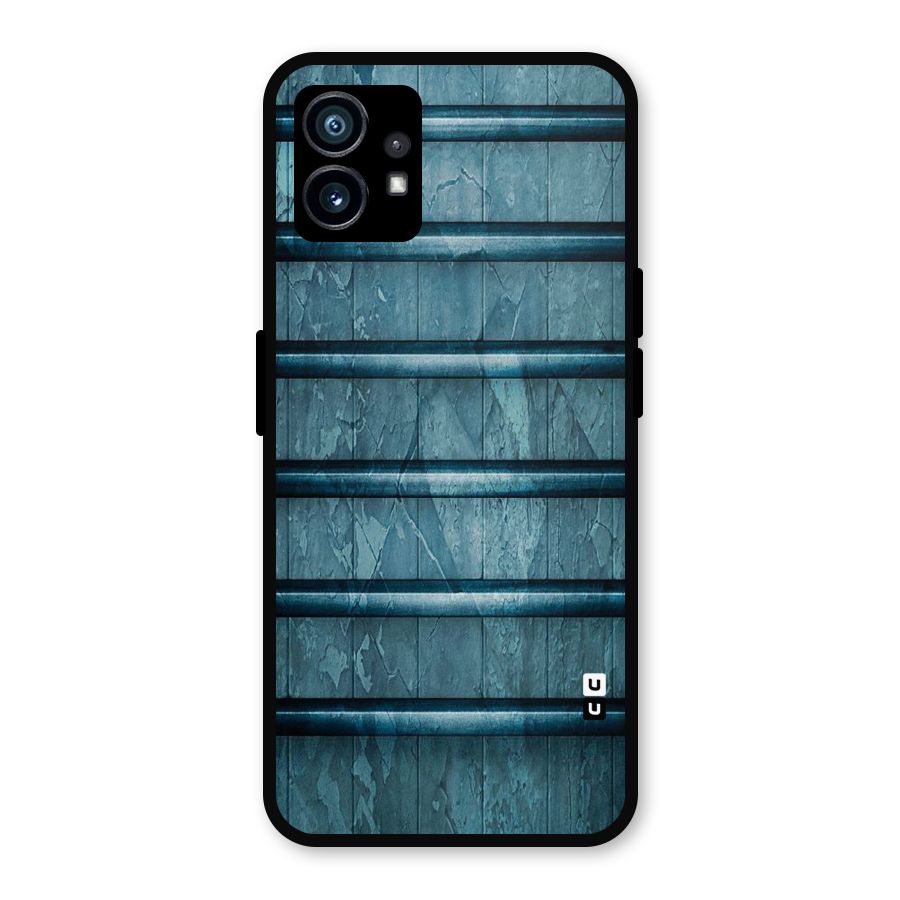 Rustic Blue Shelf Metal Back Case for Nothing Phone 1