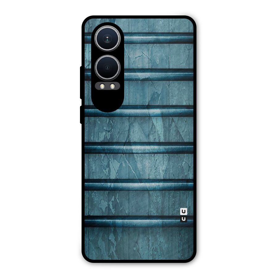 Rustic Blue Shelf Metal Back Case for OnePlus Nord CE4 Lite