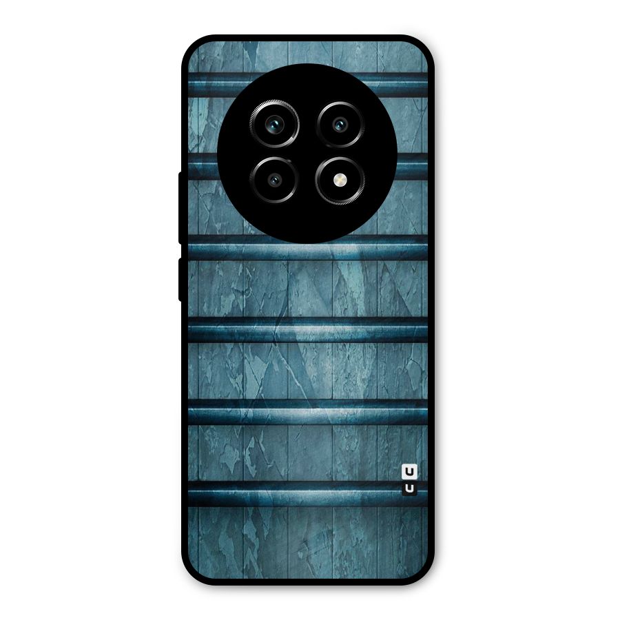 Rustic Blue Shelf Metal Back Case for Realme 13 Pro