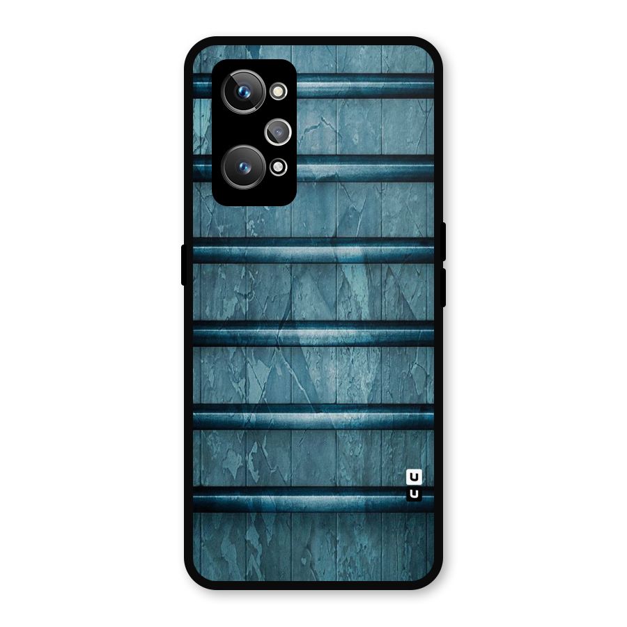 Rustic Blue Shelf Metal Back Case for Realme GT 2