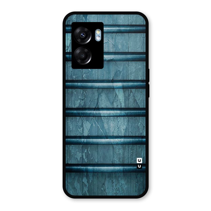 Rustic Blue Shelf Metal Back Case for Realme Narzo 50 5G