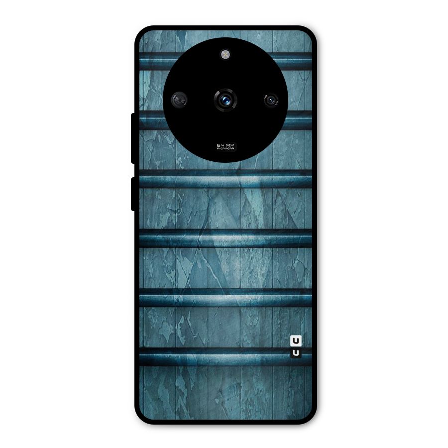 Rustic Blue Shelf Metal Back Case for Realme Narzo 60 5G