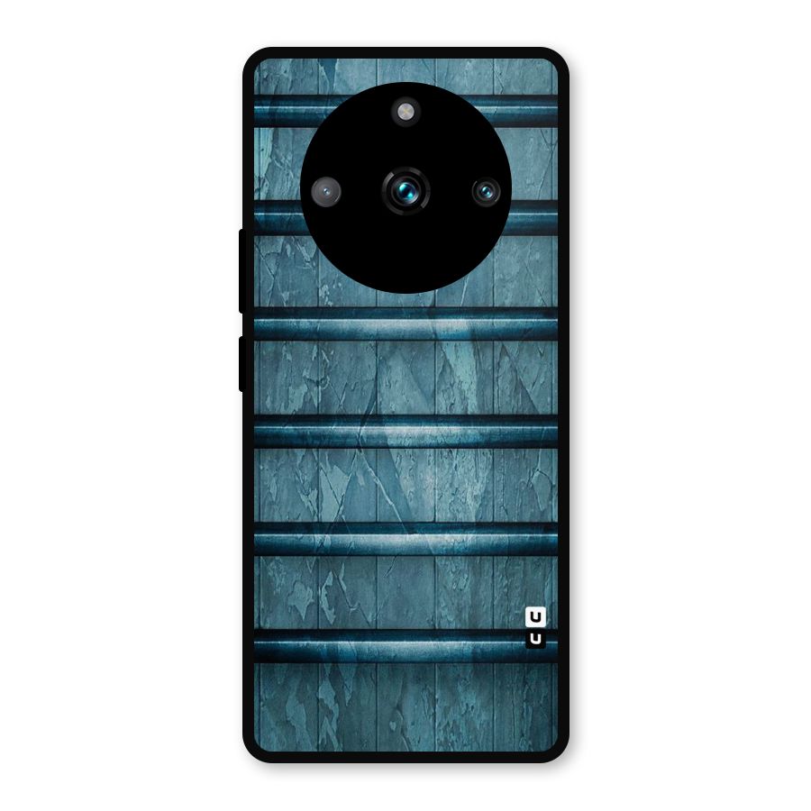 Rustic Blue Shelf Metal Back Case for Realme Narzo 60 Pro