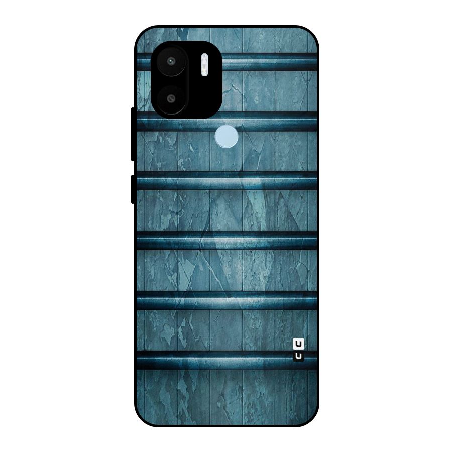 Rustic Blue Shelf Metal Back Case for Redmi A2+