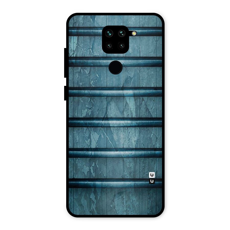 Rustic Blue Shelf Metal Back Case for Redmi Note 9