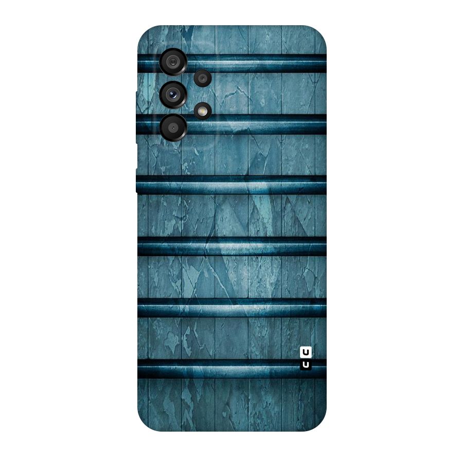 Rustic Blue Shelf Original Polycarbonate Back Case for Galaxy A73 5G