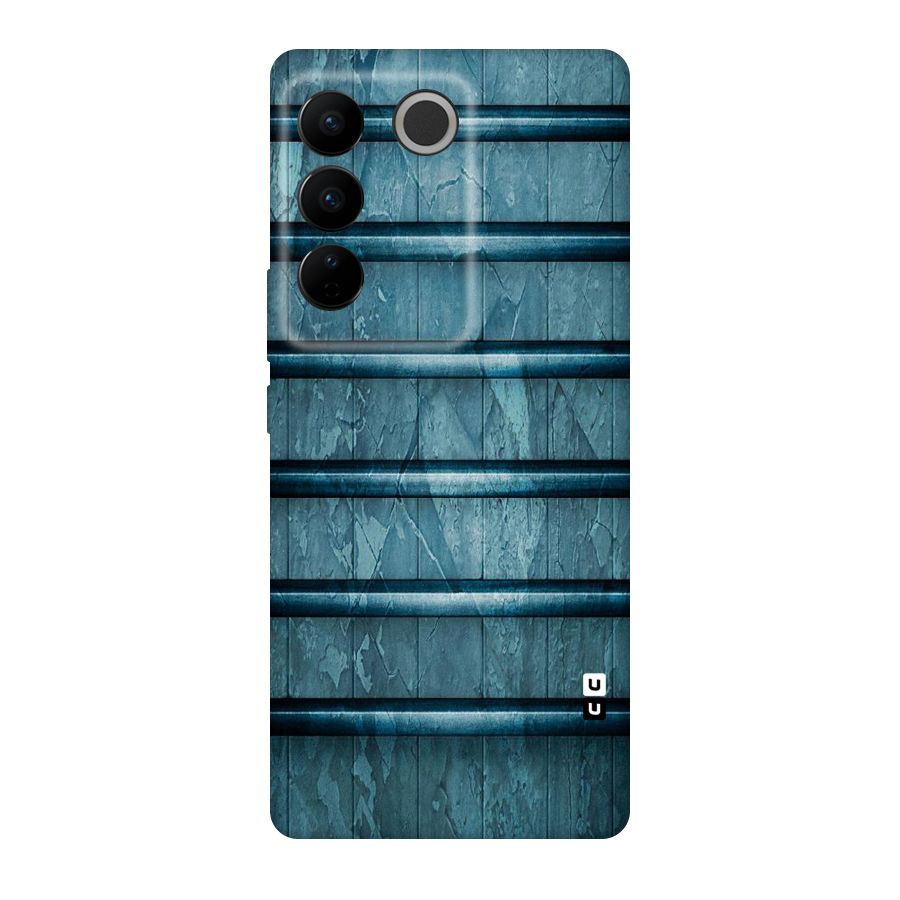 Rustic Blue Shelf Original Polycarbonate Back Case for Vivo V27
