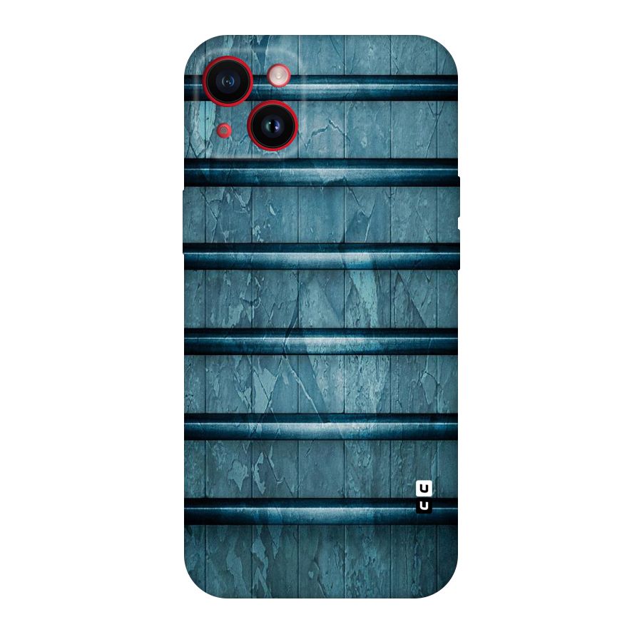 Rustic Blue Shelf Original Polycarbonate Back Case for iPhone 14 Plus