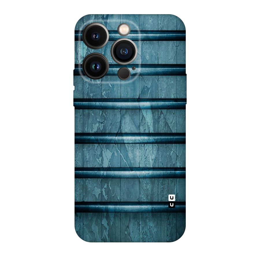 Rustic Blue Shelf Original Polycarbonate Back Case for iPhone 14 Pro