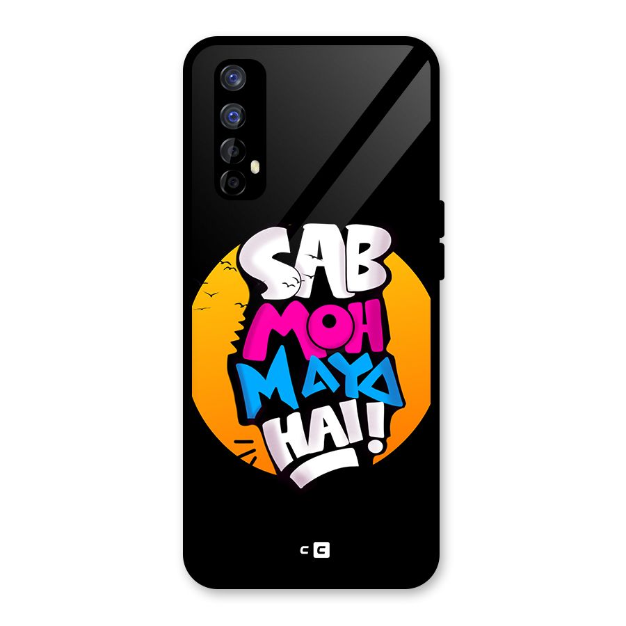 Sab Moh Maya Hai Glass Back Case for Realme 7