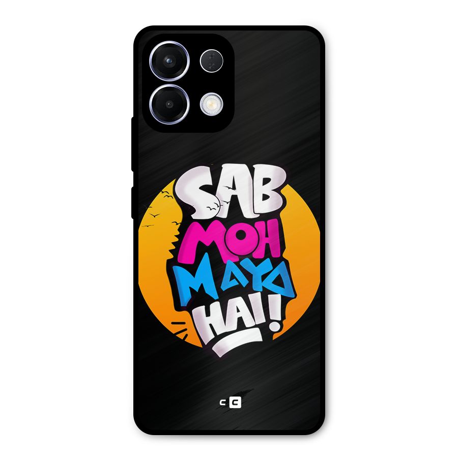 Sab Moh Maya Hai Metal Back Case for Oppo K13