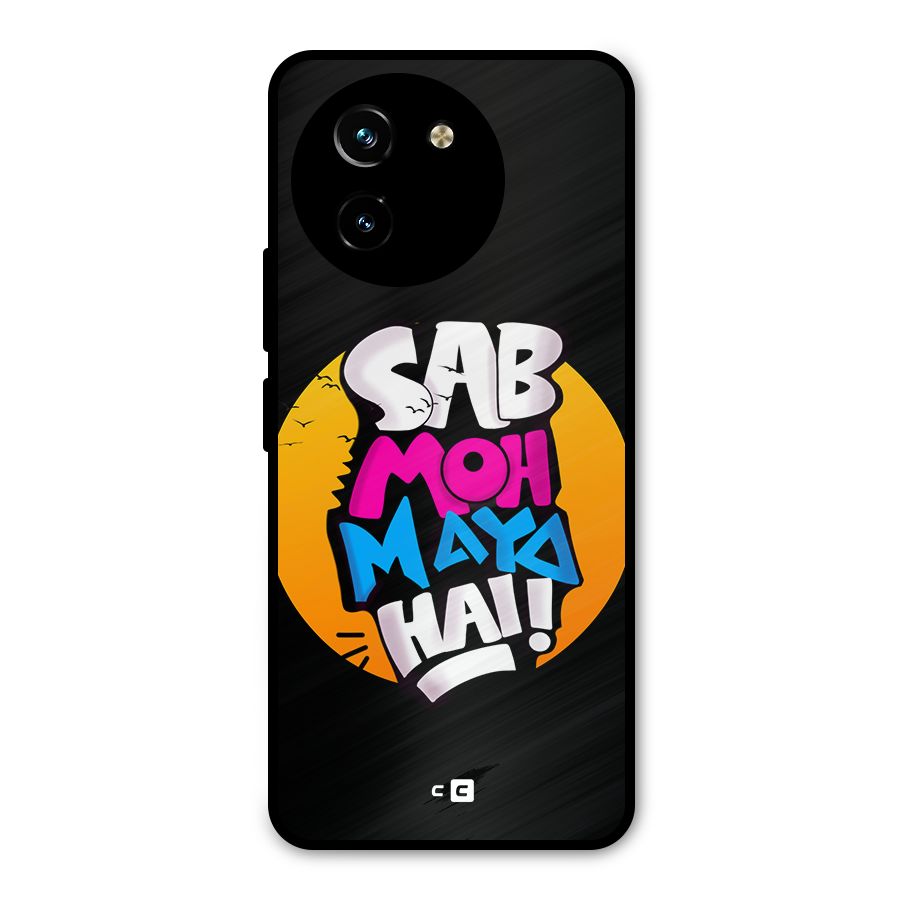 Sab Moh Maya Hai Metal Back Case for Vivo T3x