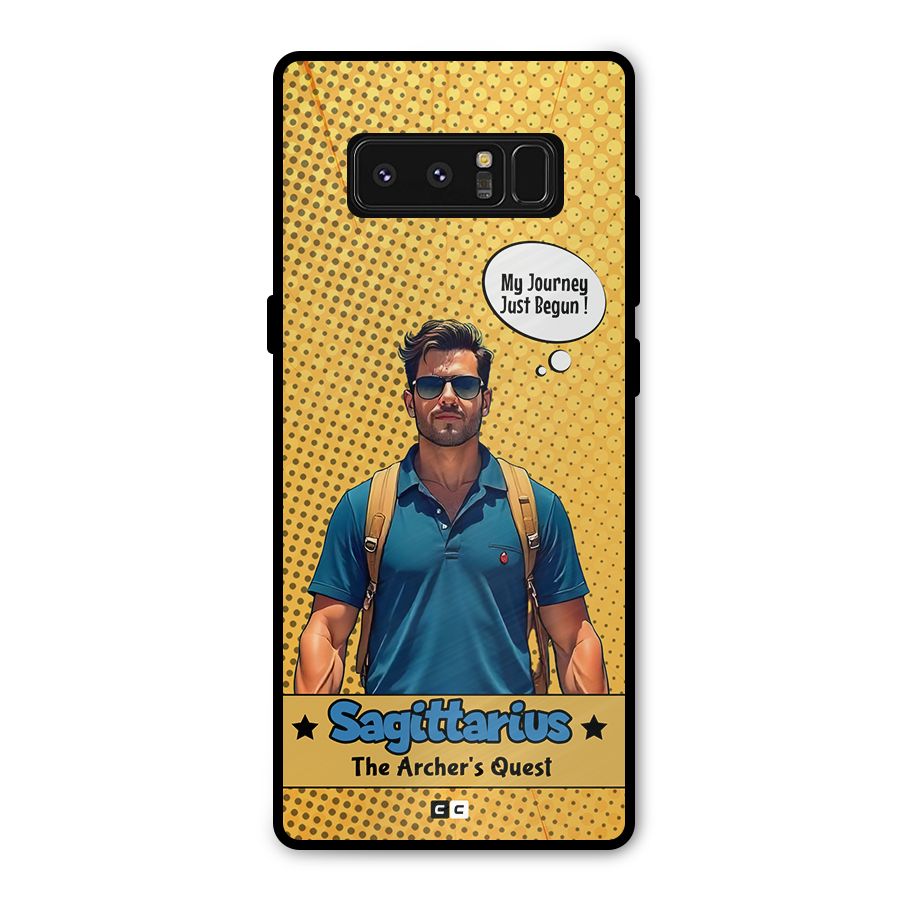 Sagittarius Quest Metal Back Case for Galaxy Note 8