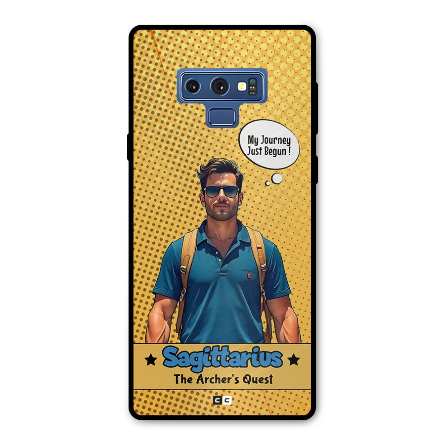 Sagittarius Quest Metal Back Case for Galaxy Note 9