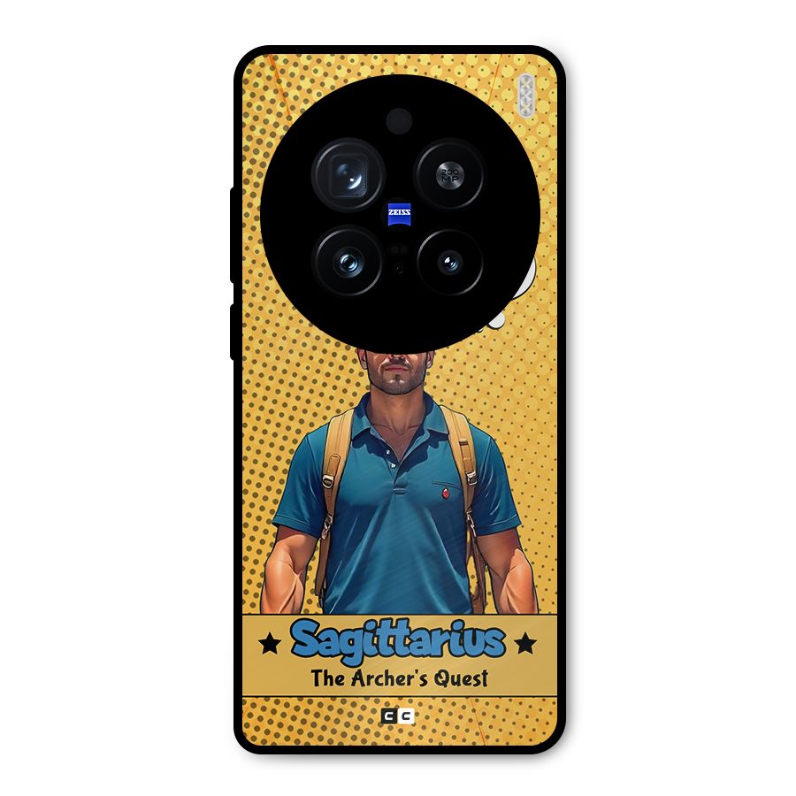Sagittarius Quest Metal Back Case for Vivo X200 Pro