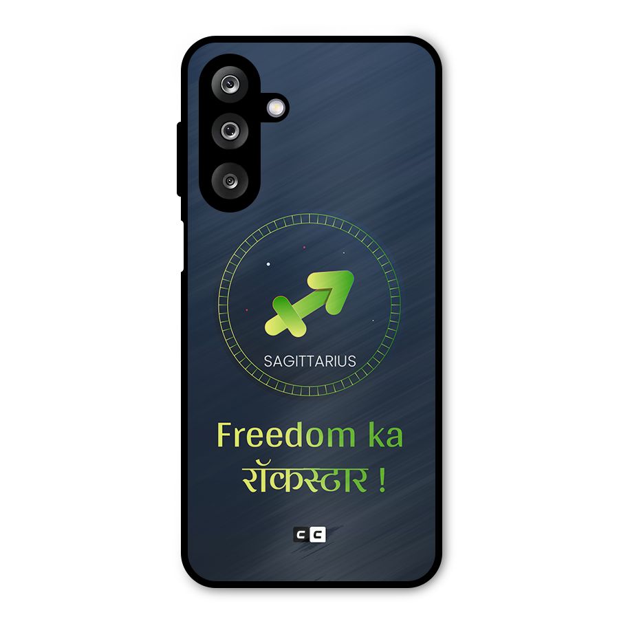 Sagittarius Rockstar Metal Back Case for Galaxy M36