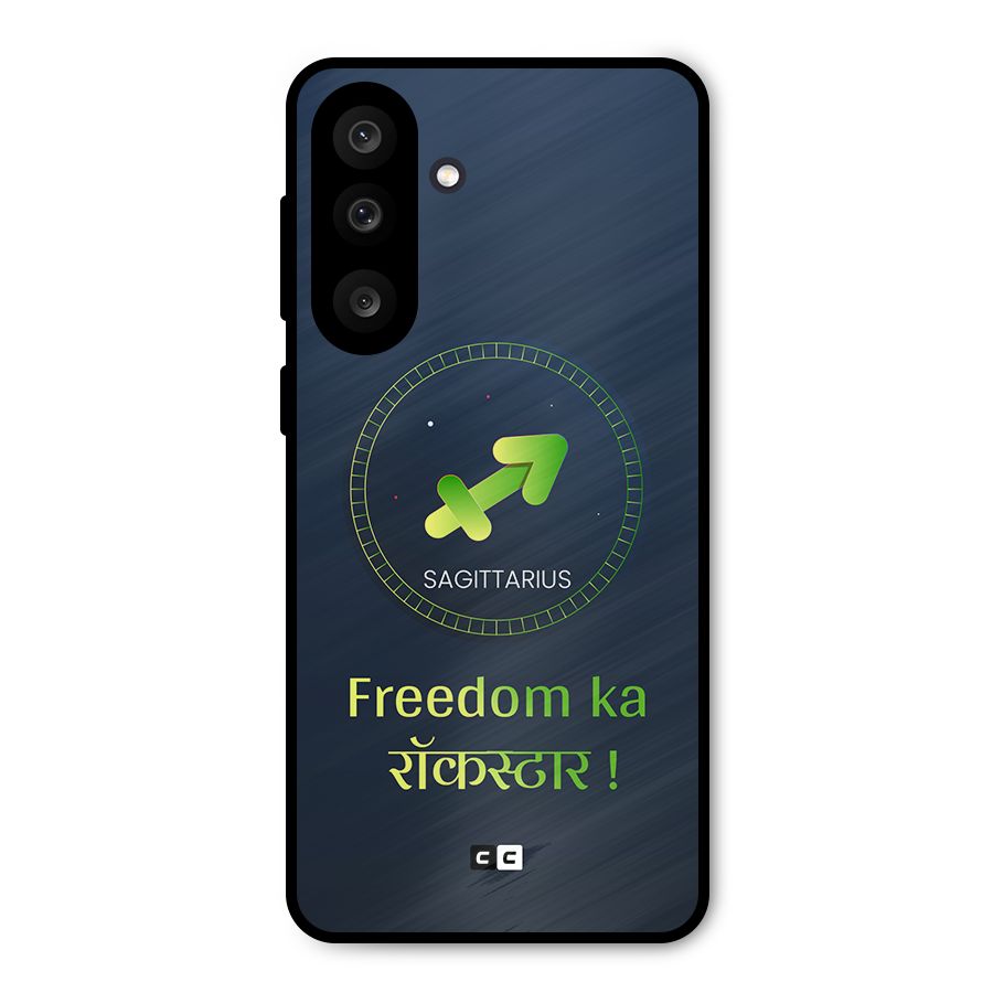 Sagittarius Rockstar Metal Back Case for Galaxy M56