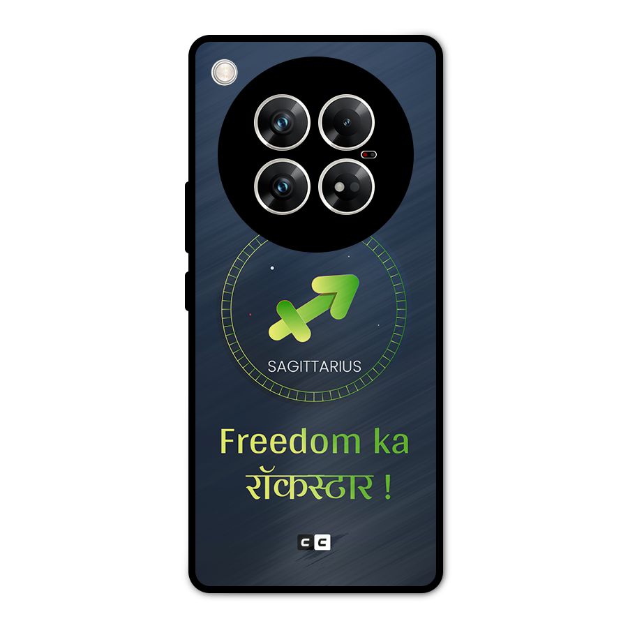 Sagittarius Rockstar Metal Back Case for Infinix Zero 40 5G