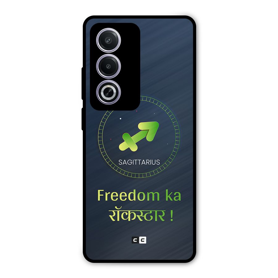 Sagittarius Rockstar Metal Back Case for Oppo K12x