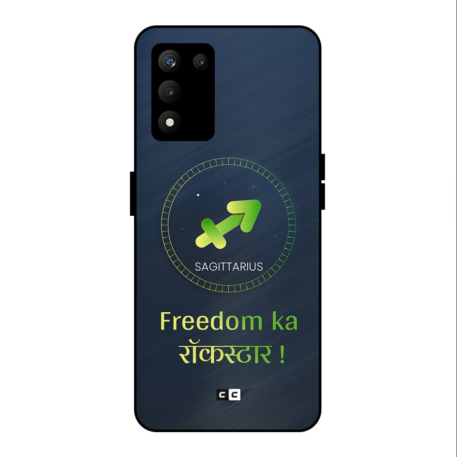 Sagittarius Rockstar Metal Back Case for realme 9 5G SE