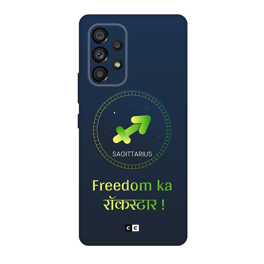 Sagittarius Rockstar Original Polycarbonate Back Case for Galaxy A53 5G