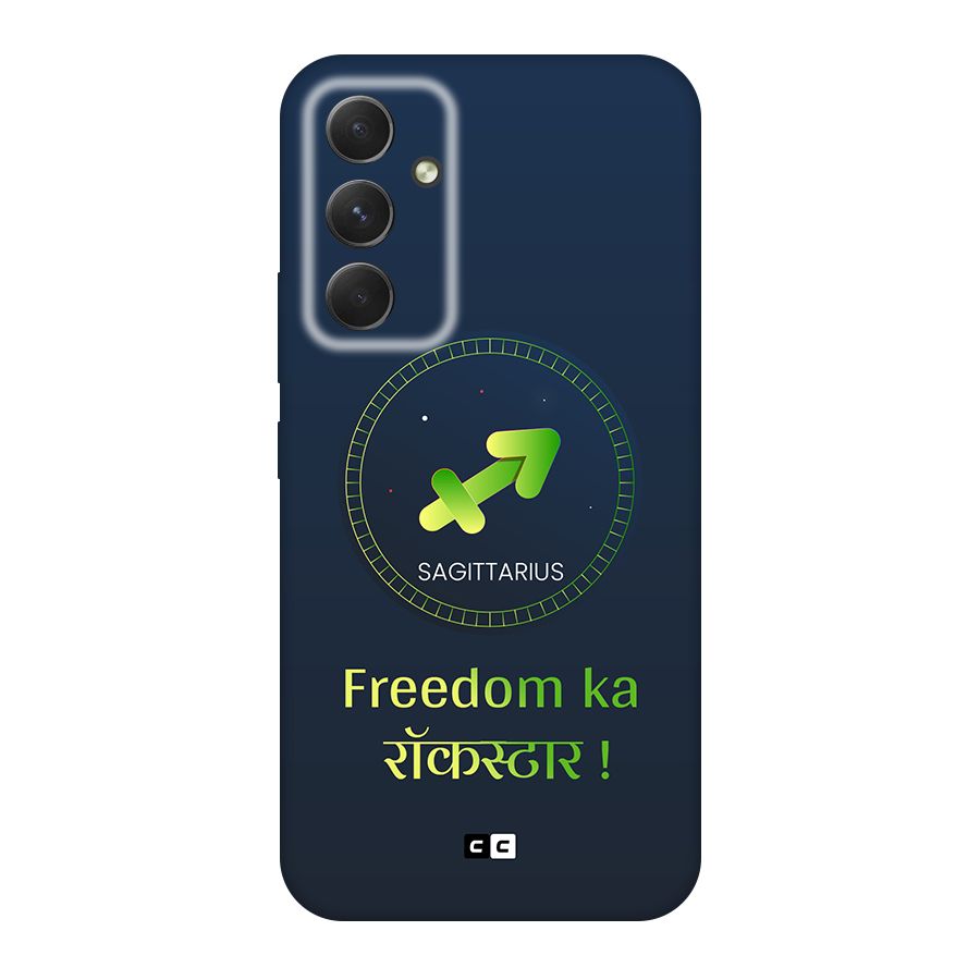 Sagittarius Rockstar Original Polycarbonate Back Case for Galaxy A54