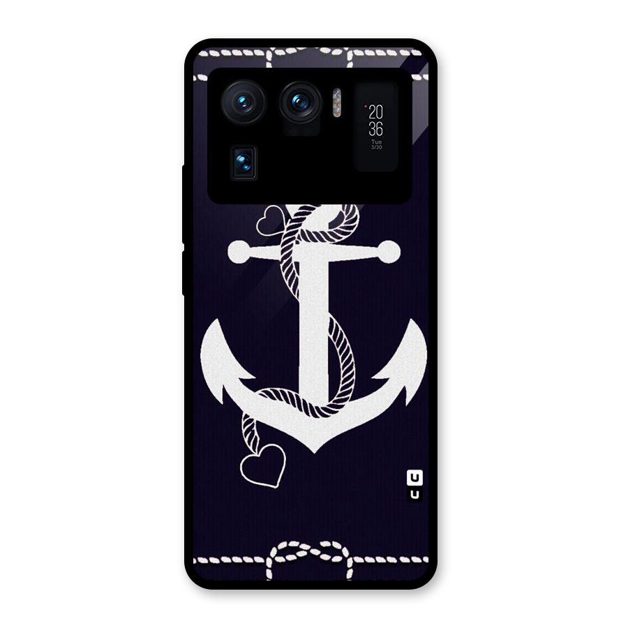 Sail Anchor Glass Back Case for Mi 11 Ultra