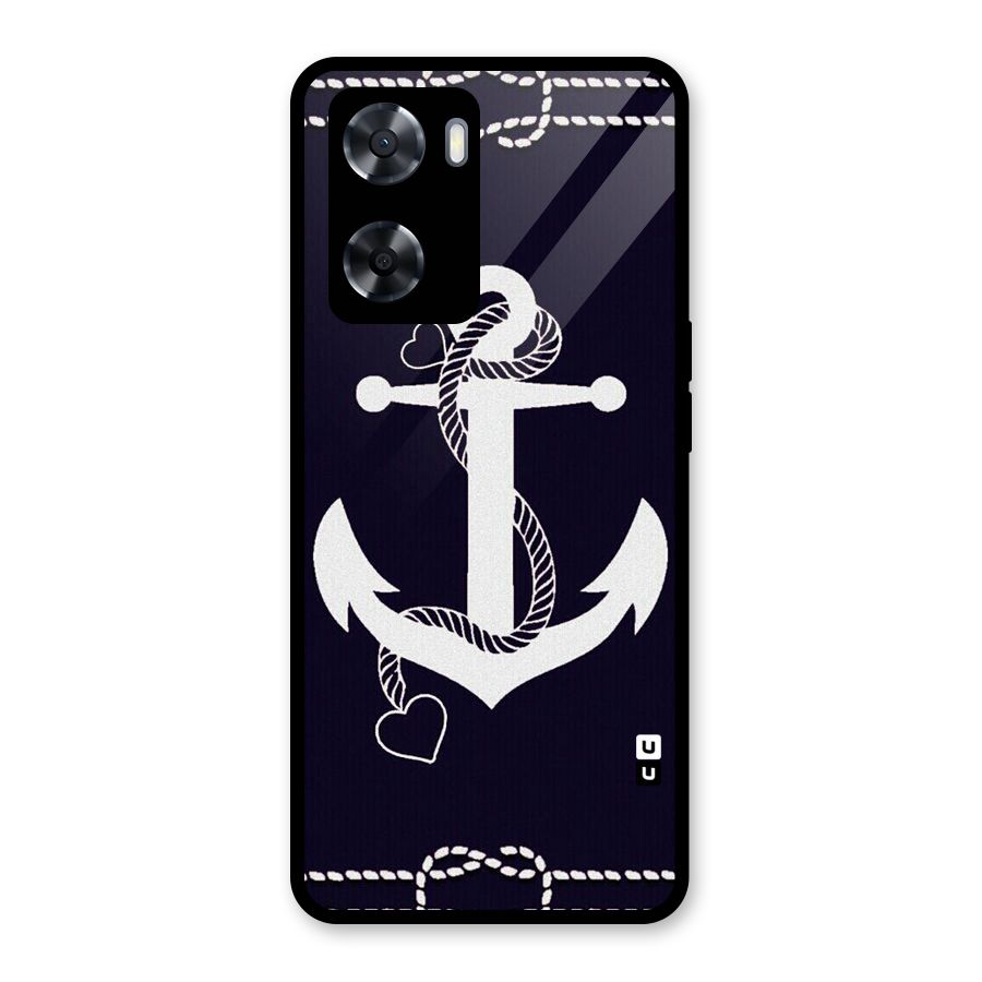 Sail Anchor Glass Back Case for OnePlus Nord N20 SE