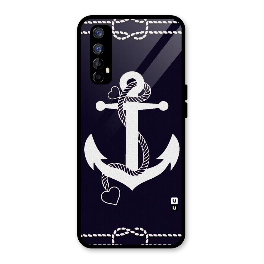 Sail Anchor Glass Back Case for Realme 7