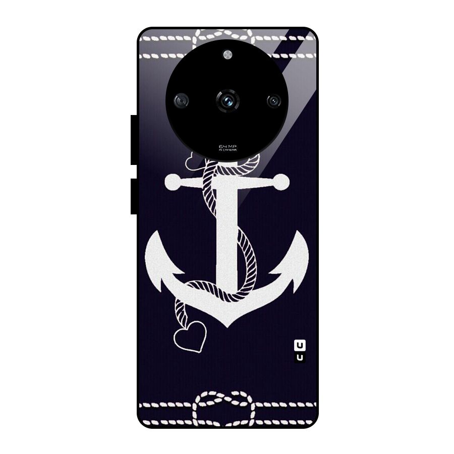 Sail Anchor Glass Back Case for Realme Narzo 60 5G