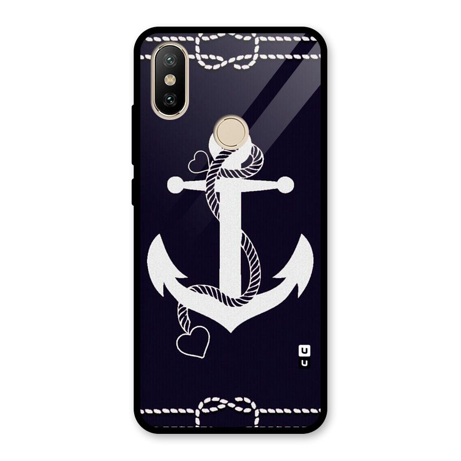 Sail Anchor Glass Back Case for Redmi A2