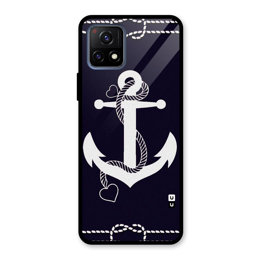 Sail Anchor Glass Back Case for Vivo Y72 5G