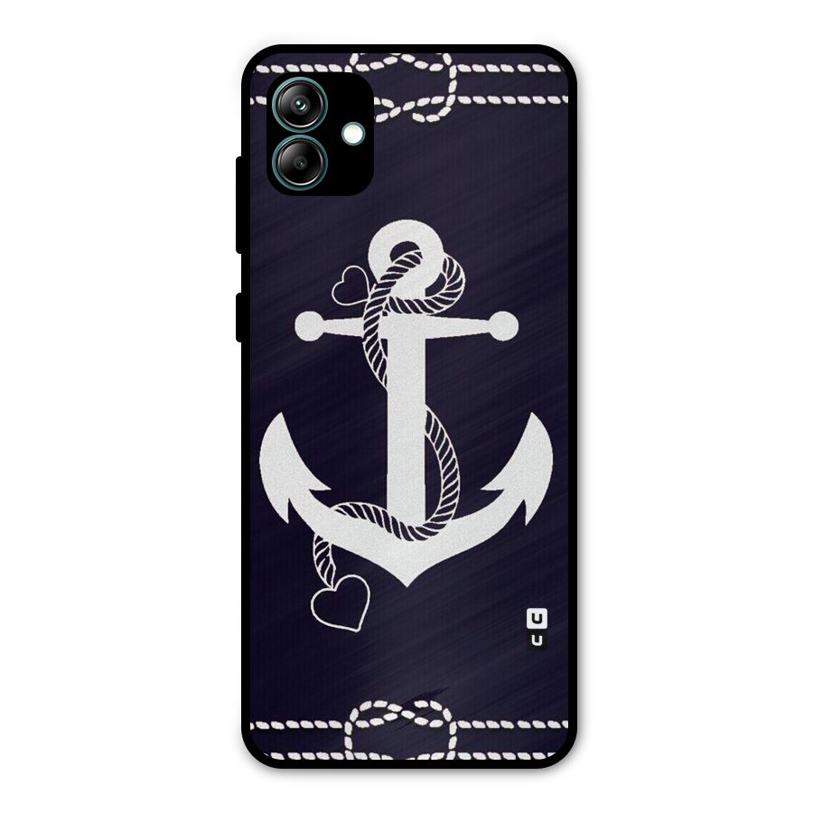 Sail Anchor Metal Back Case for Galaxy A04
