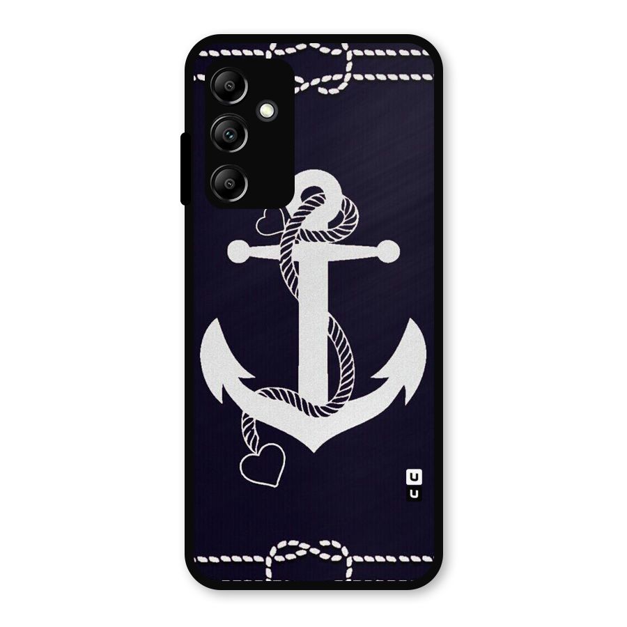 Sail Anchor Metal Back Case for Galaxy A14 5G