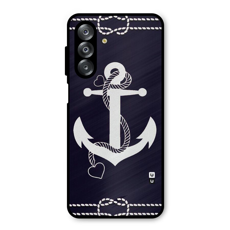 Sail Anchor Metal Back Case for Galaxy A26